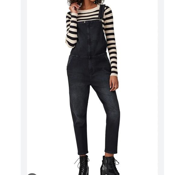 Current/Elliot The Ranch Hand Denim Overalls Jumpsuit Ryant Women's Size 2/M NWT - Picture 1 of 13